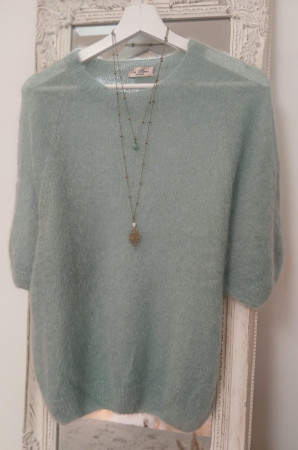 /products/maglioncino-mohair-verde-a-mezza-manica/